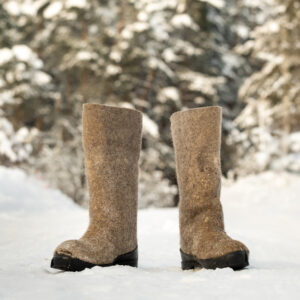 Norwegische Wollstiefel